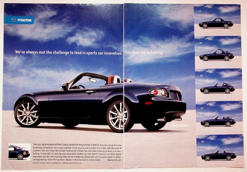 Pubblicità stampa mazda - pubblicità,
