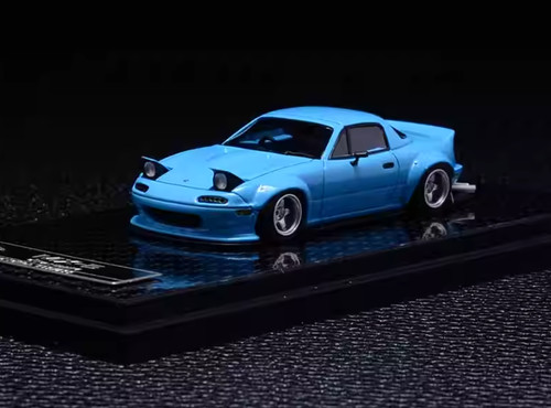 Blu jdm miata mx5 - 1:64,